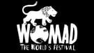 Womad festival logo - black background